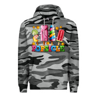 Slate Camo popsicle with stars Premium Hoodie - AdoDesignShop