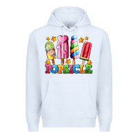 White popsicle with stars Premium Hoodie - AdoDesignShop