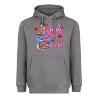 Storm just a girl who loves books Heavyweight Hoodie - texasbilliewilder