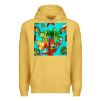 Antique Gold summer drinks and ice cream Premium Hoodie - BundleAndBundleShop