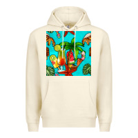 Sandshell summer drinks and ice cream Premium Hoodie - BundleAndBundleShop