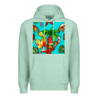 Seafoam summer drinks and ice cream Premium Hoodie - BundleAndBundleShop