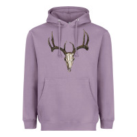 Deer Skull Heavyweight Hoodie | Teevron