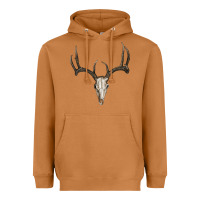 Meerkat deer skull Heavyweight Hoodie - RanaPortraitStore