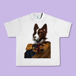 Pet Portraits, Custom Pet Portraits, Renaissance Pet Portraits, Urban Heavy Tee Designed By Ranaportraitstore