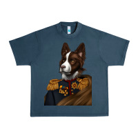 Midnight Navy Pet Portraits, Custom Pet Portraits, Renaissance Pet Portraits, Urban Heavy Tee - RanaPortraitStore
