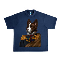 Navy Pet Portraits, Custom Pet Portraits, Renaissance Pet Portraits, Urban Heavy Tee - RanaPortraitStore