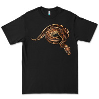 Black Royal Ball Python Illustrations Premium Tee - LillyAllenDesigns