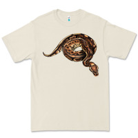 Bone Royal Ball Python Illustrations Premium Tee - LillyAllenDesigns
