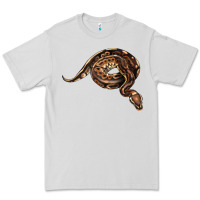 Dove Grey Royal Ball Python Illustrations Premium Tee - LillyAllenDesigns