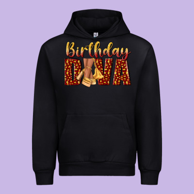 Birthday Diva Urban Hoodie Designed By Nancycooperartshop