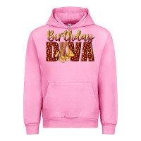 Fuchsia Pink birthday diva Urban Hoodie - NancyCooperArtShop