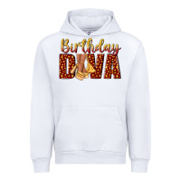 White birthday diva Urban Hoodie - NancyCooperArtShop