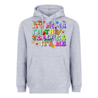 Heather Grey its me hi im the teacher its me Heavyweight Hoodie - texasbilliewilder