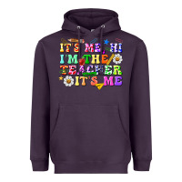 Plum its me hi im the teacher its me Heavyweight Hoodie - texasbilliewilder