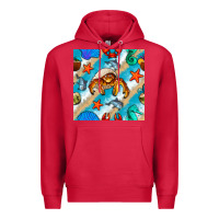 Cardinal sea animals Premium Hoodie - BundleAndBundleShop