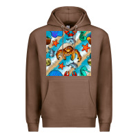 Chestnut sea animals Premium Hoodie - BundleAndBundleShop