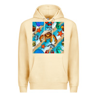 Pina Colada sea animals Premium Hoodie - BundleAndBundleShop