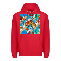 Red sea animals Premium Hoodie - BundleAndBundleShop
