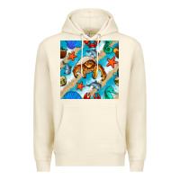 Sandshell sea animals Premium Hoodie - BundleAndBundleShop