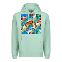 Seafoam sea animals Premium Hoodie - BundleAndBundleShop