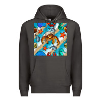 Smoke sea animals Premium Hoodie - BundleAndBundleShop