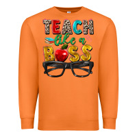 Carrot teach like a boss Premium Sweatshirt - Zillion Design Studio