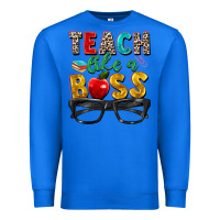 True Royal teach like a boss Premium Sweatshirt - Zillion Design Studio