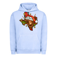 Pigment Grape Ice Shaggy cow Texas Christmas Urban Hoodie - Jasminsmagicworld
