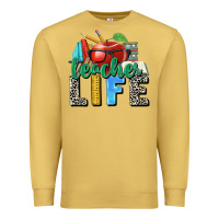 Antique Gold teacher life Premium Sweatshirt - Zillion Design Studio