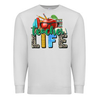 Dove Grey teacher life Premium Sweatshirt - Zillion Design Studio