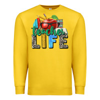 Lemon teacher life Premium Sweatshirt - Zillion Design Studio