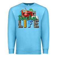 Ocean Blue teacher life Premium Sweatshirt - Zillion Design Studio
