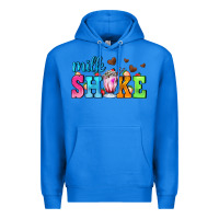 True Royal milk shake with chocolate heart Premium Hoodie - AdoDesignShop