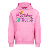 Fuchsia Pink birthday princess Urban Hoodie - NancyCooperArtShop