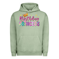 Pigment Oil Green birthday princess Urban Hoodie - NancyCooperArtShop