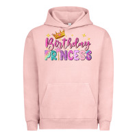 Pigment Salmon birthday princess Urban Hoodie - NancyCooperArtShop