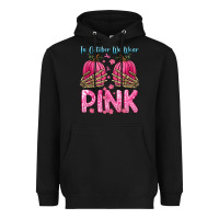 Black in october we wear pink Heavyweight Hoodie - Zillion Design Studio