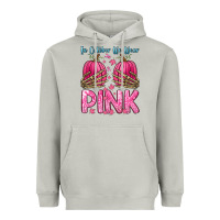 In October We Wear Pink Heavyweight Hoodie | Teevron