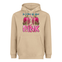 Mushroom in october we wear pink Heavyweight Hoodie - Zillion Design Studio