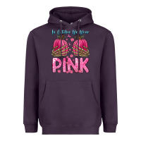Plum in october we wear pink Heavyweight Hoodie - Zillion Design Studio
