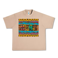 Burro western home wind wheel sunflowers Urban Heavy Tee - Artiststas