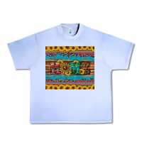 Grape Ice western home wind wheel sunflowers Urban Heavy Tee - Artiststas