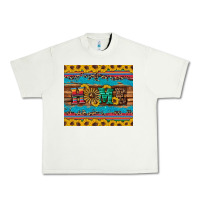 Pistachio western home wind wheel sunflowers Urban Heavy Tee - Artiststas