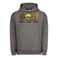Pigment Tornado peace love lions Urban Hoodie - LillyAllenDesigns