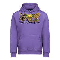 Tulip peace love lions Urban Hoodie - LillyAllenDesigns