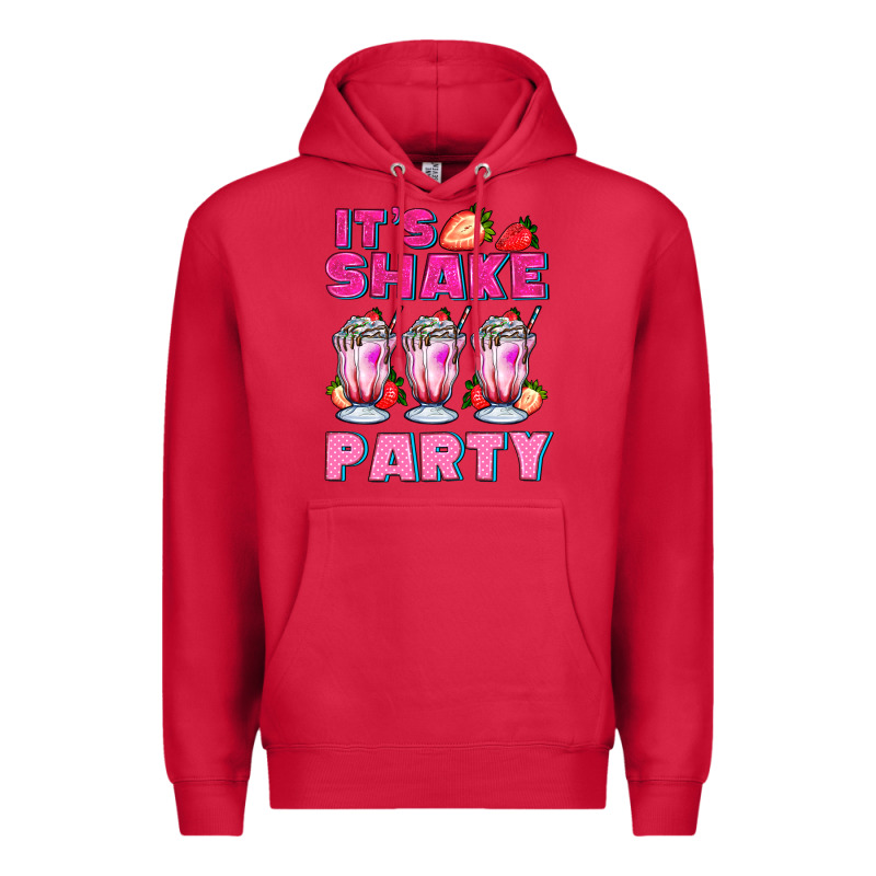 Its Shake Party With Milkshake Premium Hoodie by AdoDesignShop | Teevron