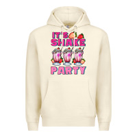 Sandshell its shake party with milkshake Premium Hoodie - AdoDesignShop