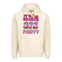 Tofu its shake party with milkshake Premium Hoodie - AdoDesignShop