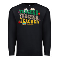 Black teacher teacher teacher Premium Sweatshirt - Zillion Design Studio